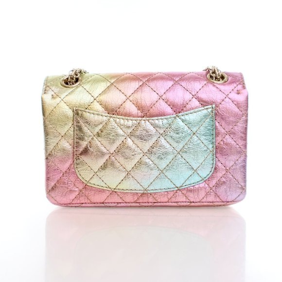 Chanel Mini Reissue 224 Pink Calfskin - Picture 11 of 16